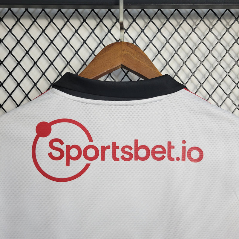 CAMISA DO SÃO PAULO 22/23 BRANCO E PRETO 2