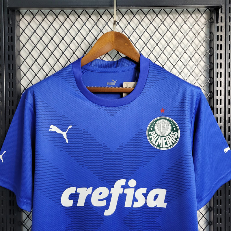 CAMISA DO PALMEIRAS 23/24 AZUL GOLEIRO