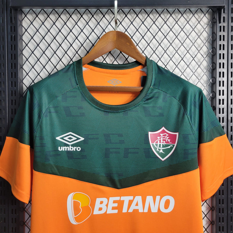 CAMISA DO FLUMINENSE 23/24 TREINO LARANJA