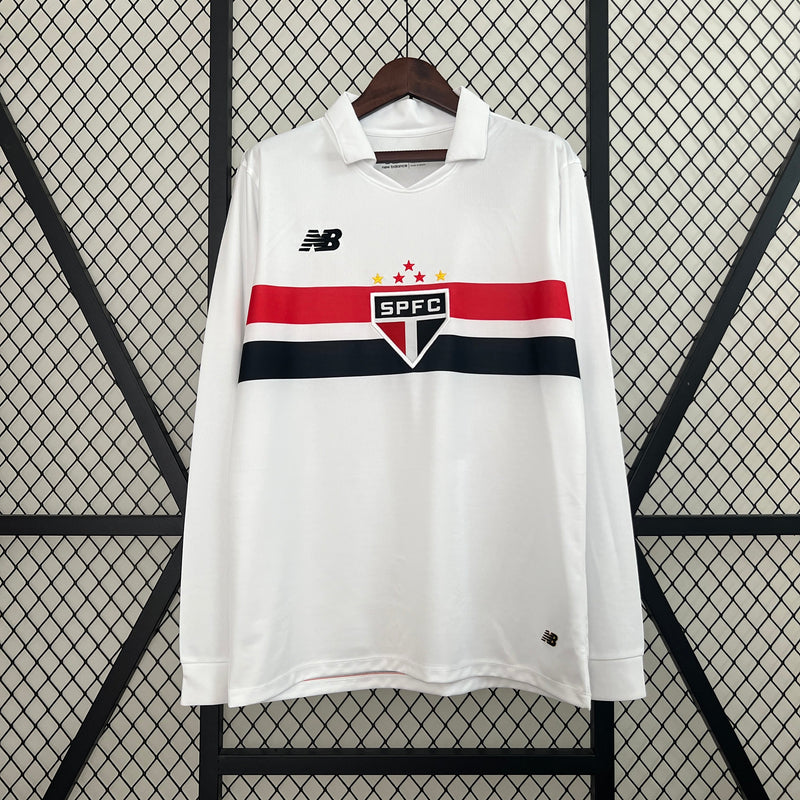 CAMISA MANGA LONGA DO SÃO PAULO 24/25 BRANCO