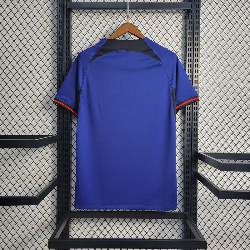 CAMISA DA SELEÇÃO DA HOLANDA 22/23 AZUL