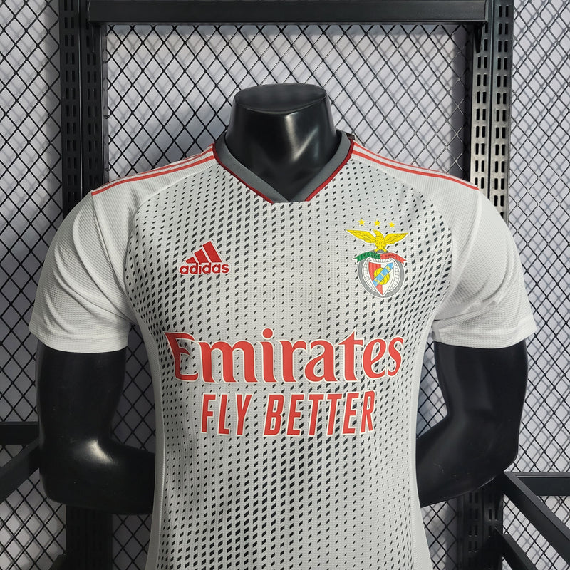 CAMISA DO BENFICA 22/23 BRANCO VERSÃO PLAYER