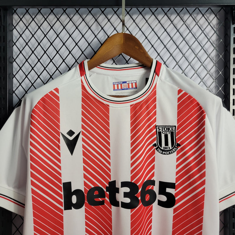 CAMISA DO STOKE CITY 23/24 VERMELHO