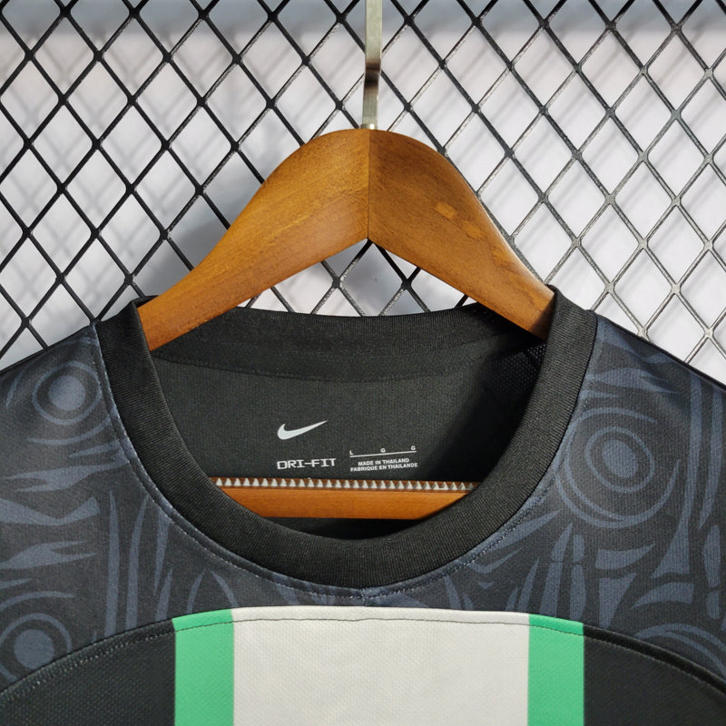 CAMISA DA SELEÇÃO DA NIGÉRIA 22/23 BLACK