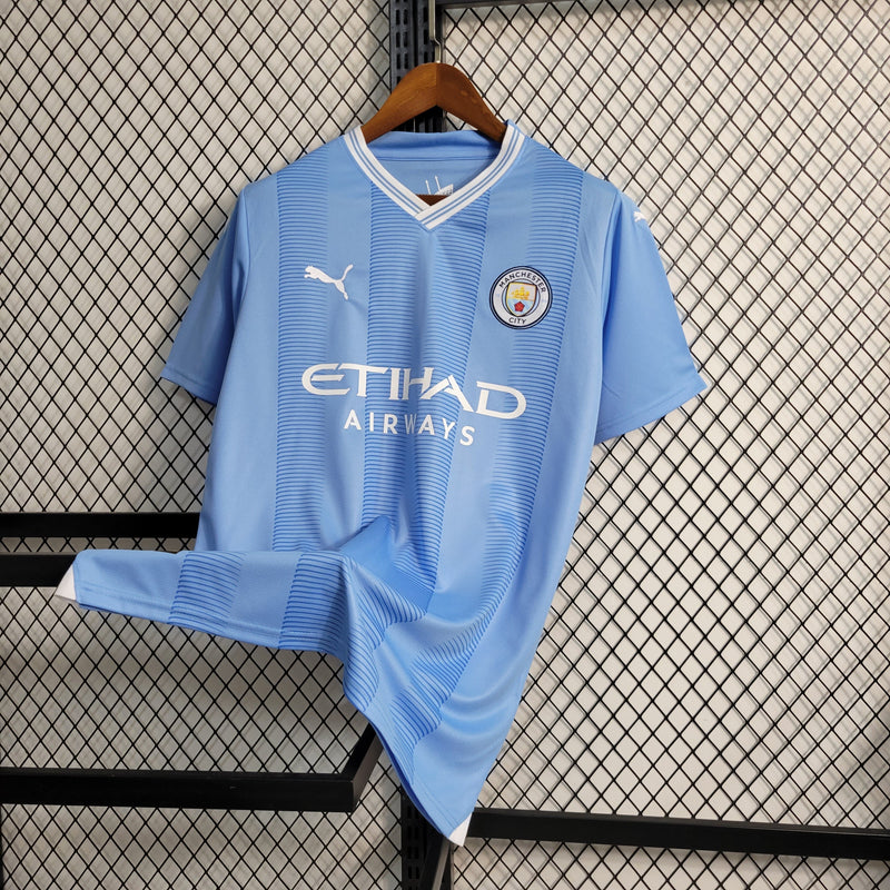 CAMISA DO MANCHESTER CITY 23/24 AZUL