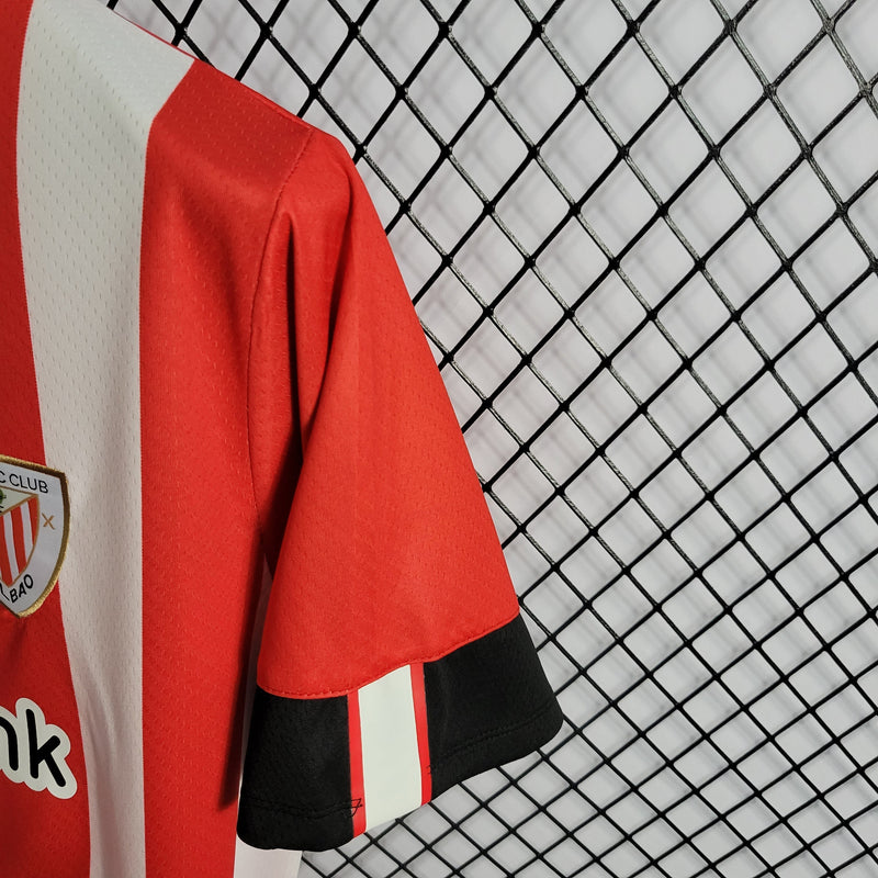 CAMISA DO ATLETIC BILBAO 22/23 VERMELHO