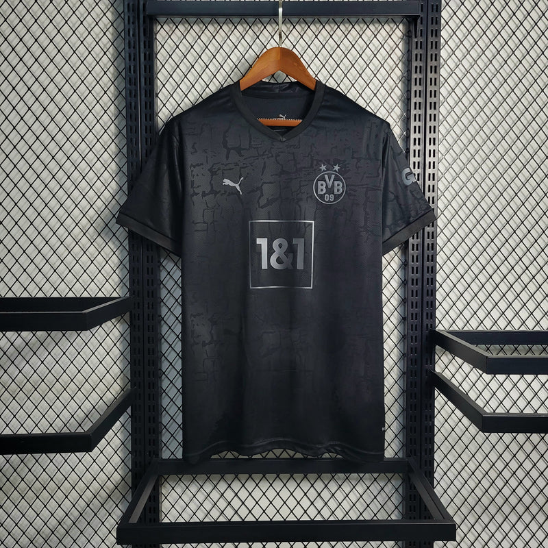 CAMISA DO BORUSSIA DORTMUND 23/24 BLACK EDIÇÃO ESPECIAL