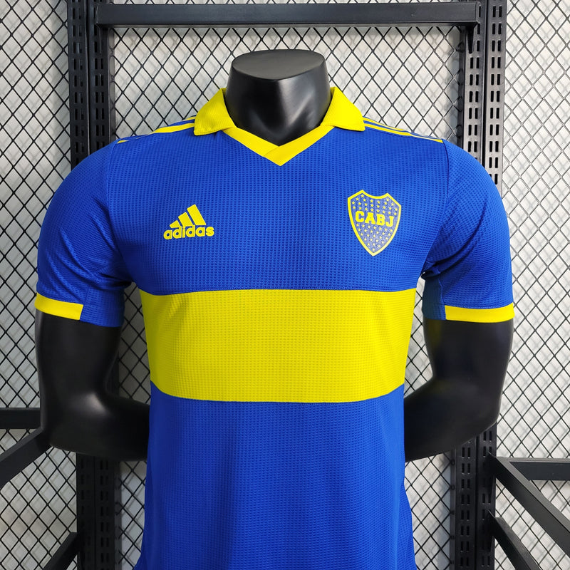 CAMISA DO BOCA JUNIORS 23/24 AZUL VERSÃO PLAYER