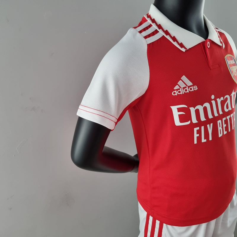 Conjunto Infantil Arsenal 2022/23 - Home - ResPeita Sports 