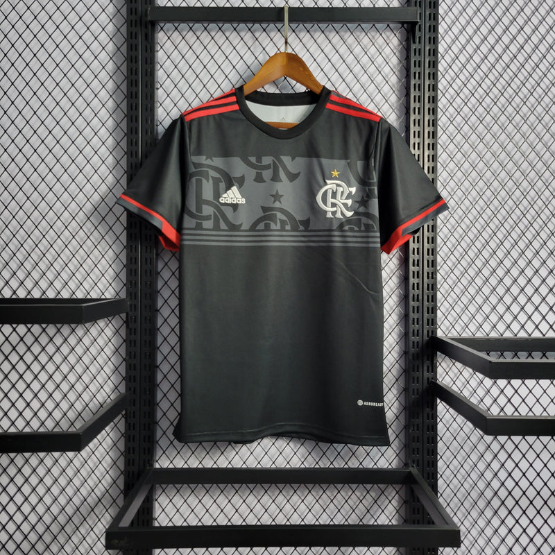 CAMISA DO FLAMENGO 22/23 BLACK TREINO