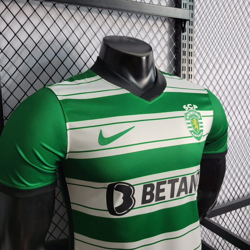 CAMISA DO SPORTING 22/23 VERDE VERSÃO PLAYER