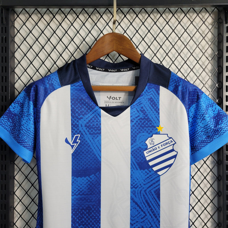 CAMISA FEMININA DO CSA 23/24 BRANCO E AZUL