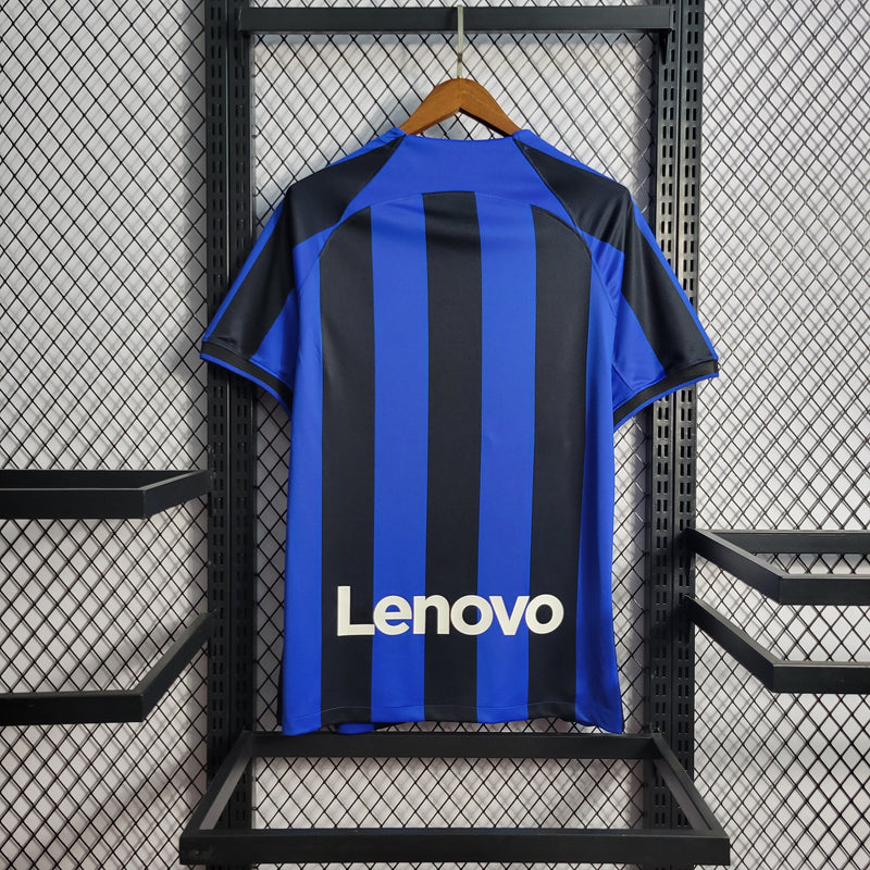 CAMISA DO INTER DE MILÃO 22/23 AZUL E PRETO