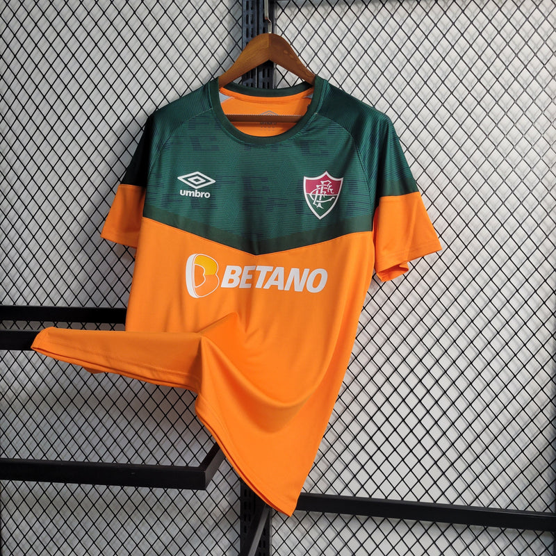 CAMISA DO FLUMINENSE 23/24 TREINO LARANJA