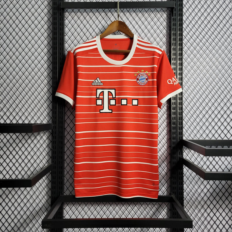 CAMISA DO BAYERN MUNCHEM 22/23 VERMELHO