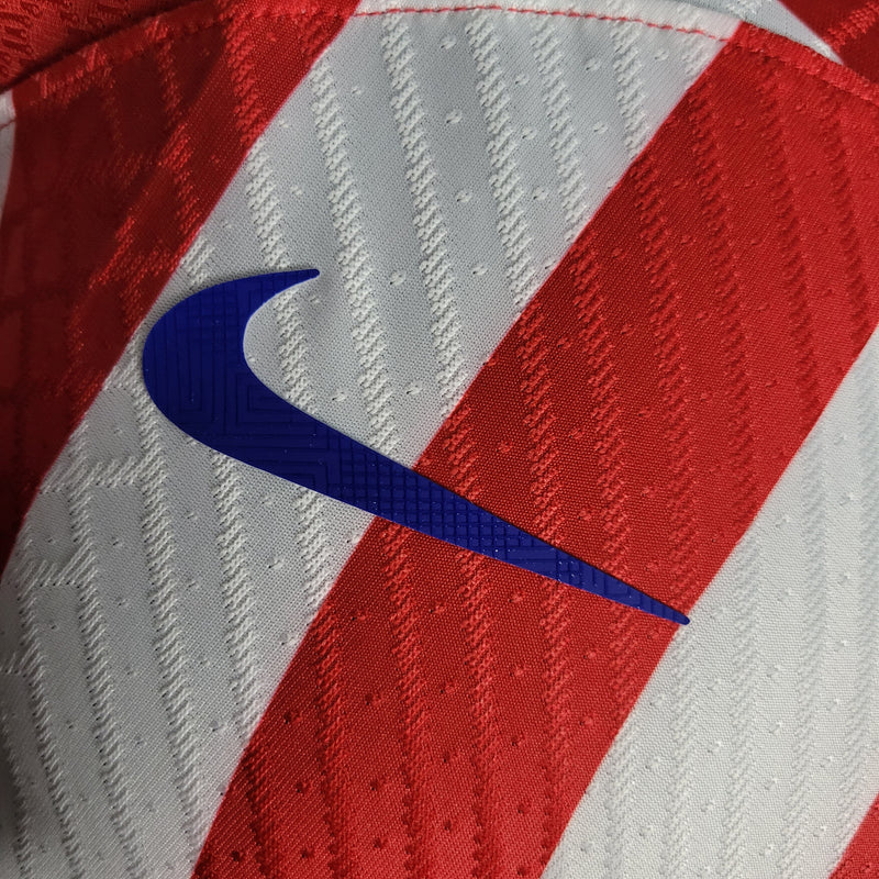 CAMISA DO ATLETICO DE MADRID 22/23 TRADICIONAL VERSÃO PLAYER