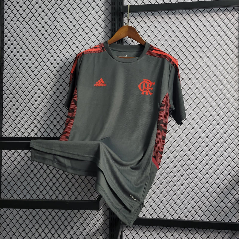 CAMISA DO FLAMENGO 21/22 CINZA TREINO