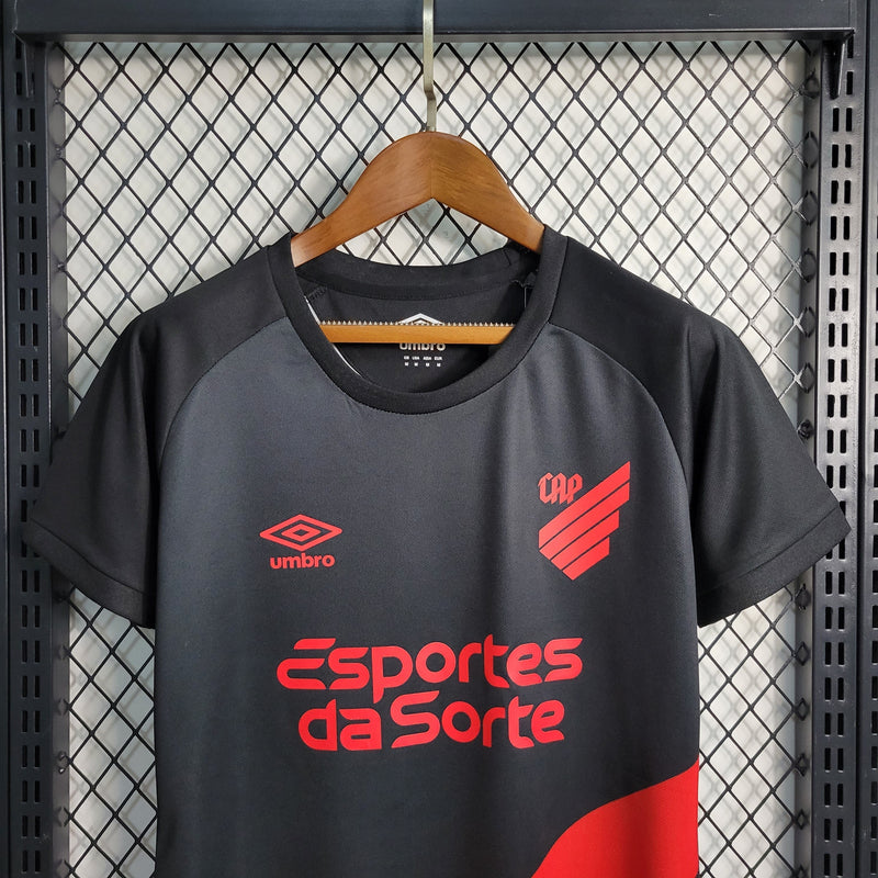 CAMISA FEMININA DO ATLETICO PARANAENSE 23/24 PRETO