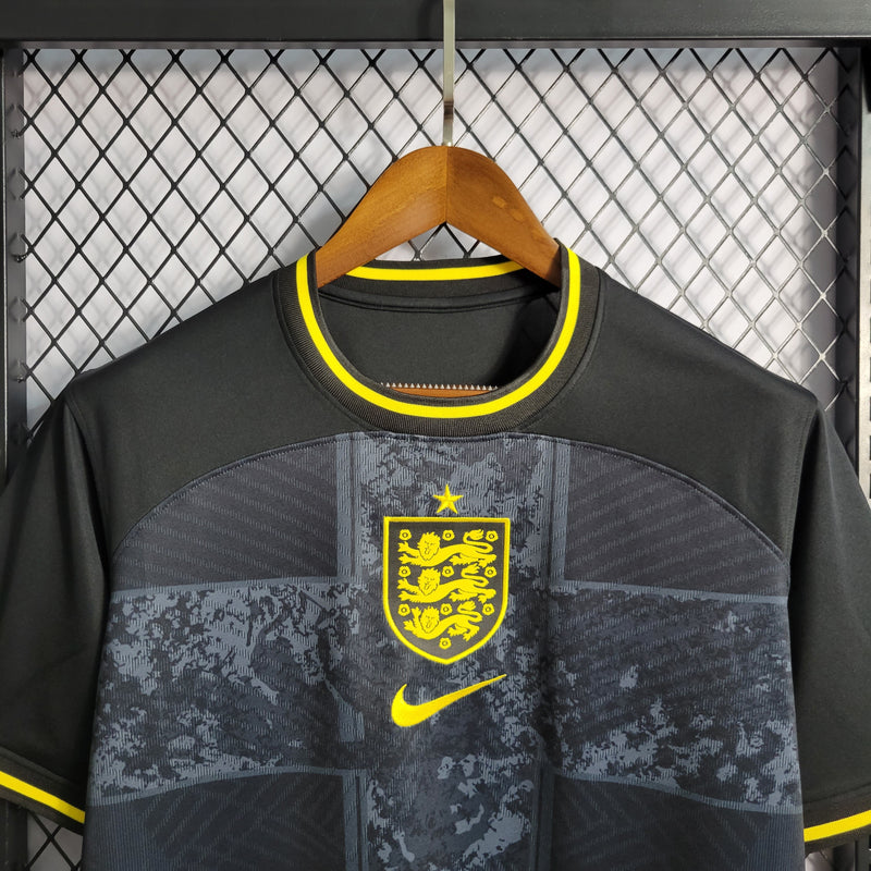 CAMISA DA SELEÇÃO DA INGLATERRA 22/23 BLACK TREINO