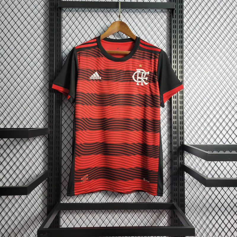 CAMISA DO FLAMENGO 22/23 VERMELHO E PRETO