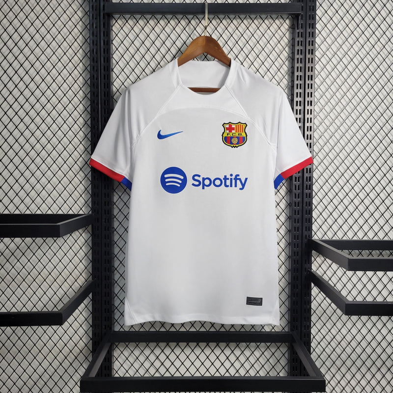 CAMISA DO BARCELONA 23/24 BRANCO