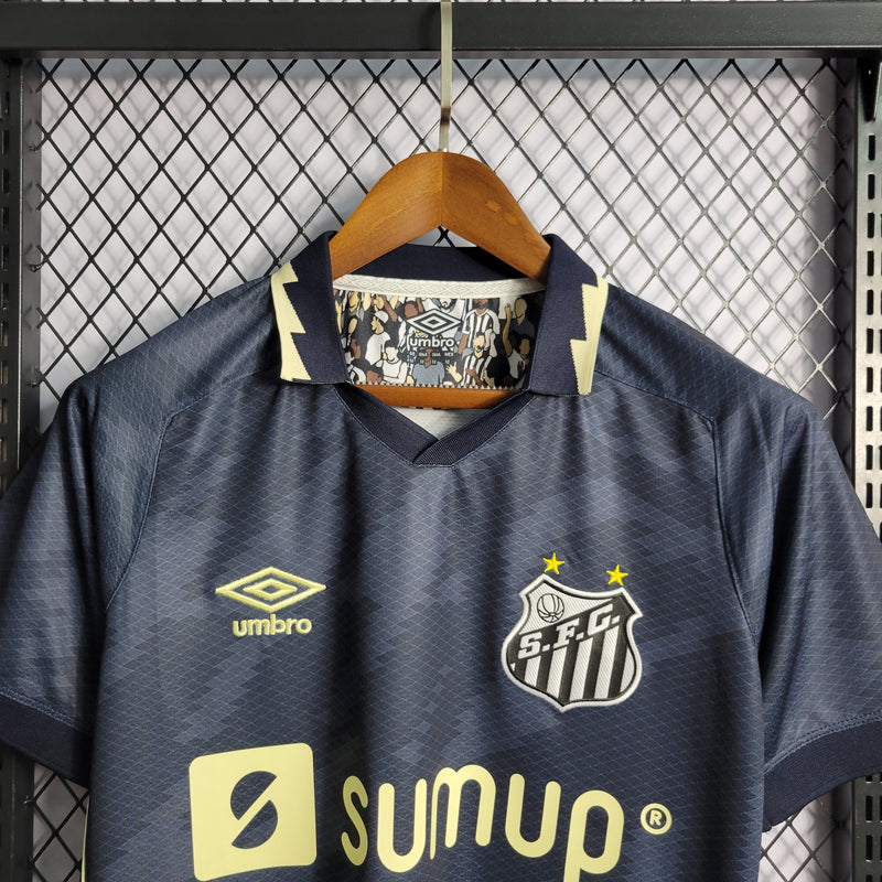 CAMISA DO SANTOS 22/23 BLACK 2 EDIÇÃO ESPECIAL