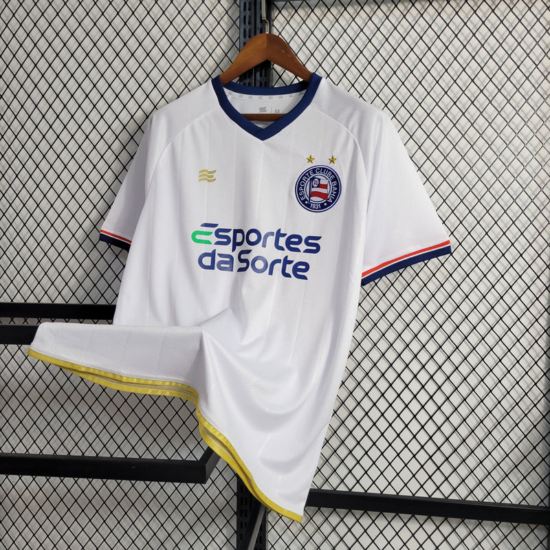 CAMISA DO BAHIA 23/24 BRANCO E DOURADO