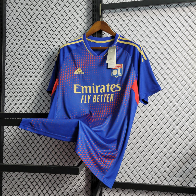 CAMISA DO LYON 22/23 AZUL