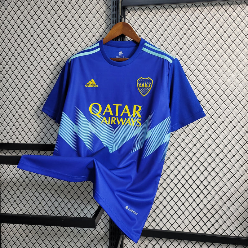 CAMISA DO BOCA JUNIORS 22/23 AZUL TREINO