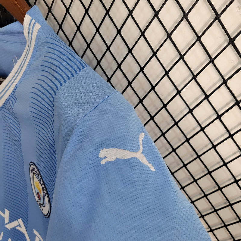 CAMISA DO MANCHESTER CITY 23/24 AZUL