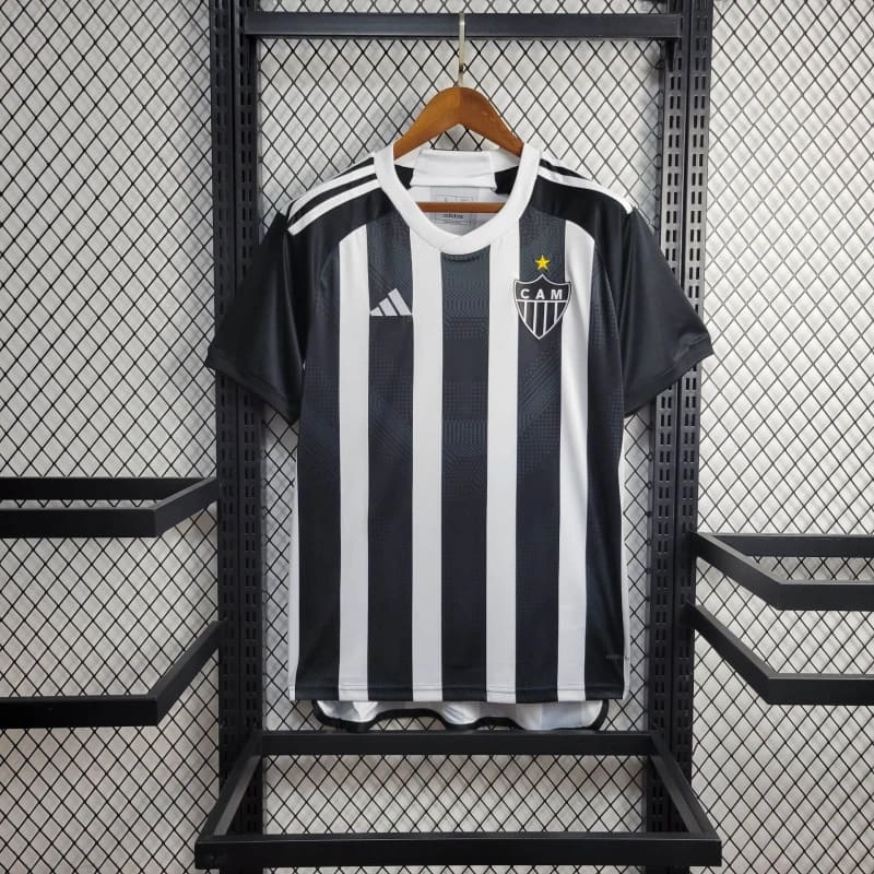 CAMISA DO ATLETICO MINEIRO 24/25 PRETO E BRANCO