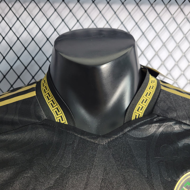 CAMISA DA SELEÇÃO DO MEXICO 22/23 PRETO EDIÇÃO ESPECIAL VERSÃO PLAYER