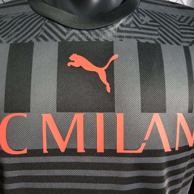 CAMISA DO MILAN 22/23 BLACK VERSÃO PLAYER