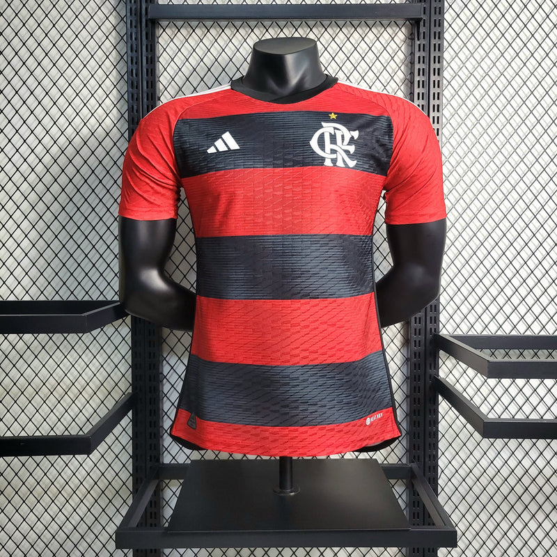 CAMISA DO FLAMENGO 23/24 VERMELHO VERSÃO PLAYER