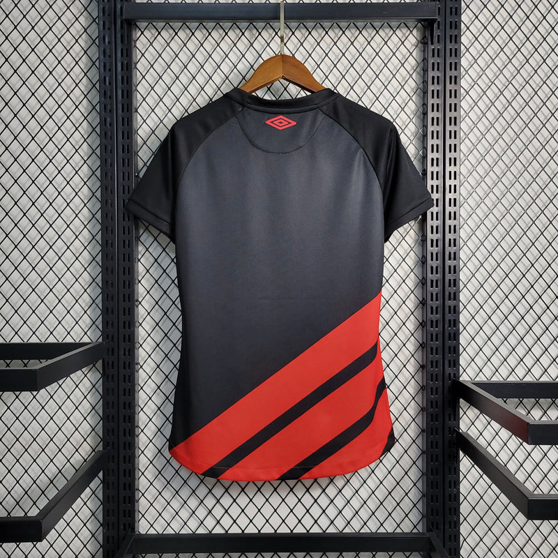 CAMISA FEMININA DO ATLETICO PARANAENSE 23/24 PRETO