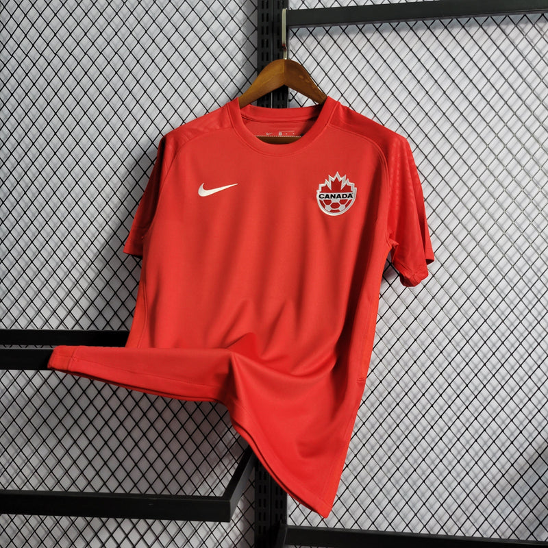 CAMISA DA SELEÇÃO DO CANADA 22/23 VERMELHO