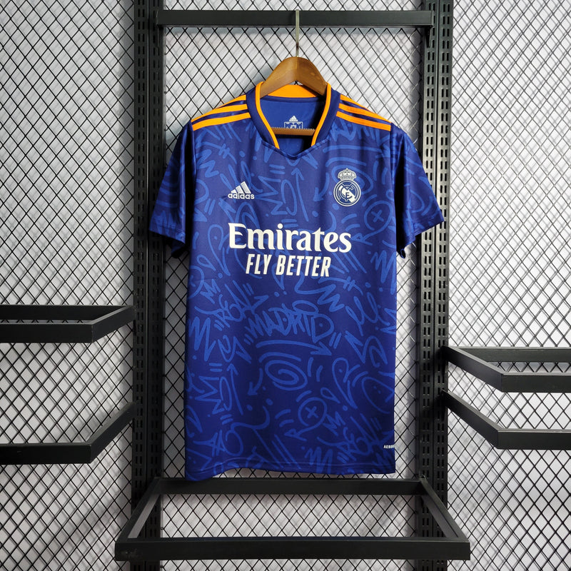 CAMISA DO REAL MADRID 22/23 AZUL