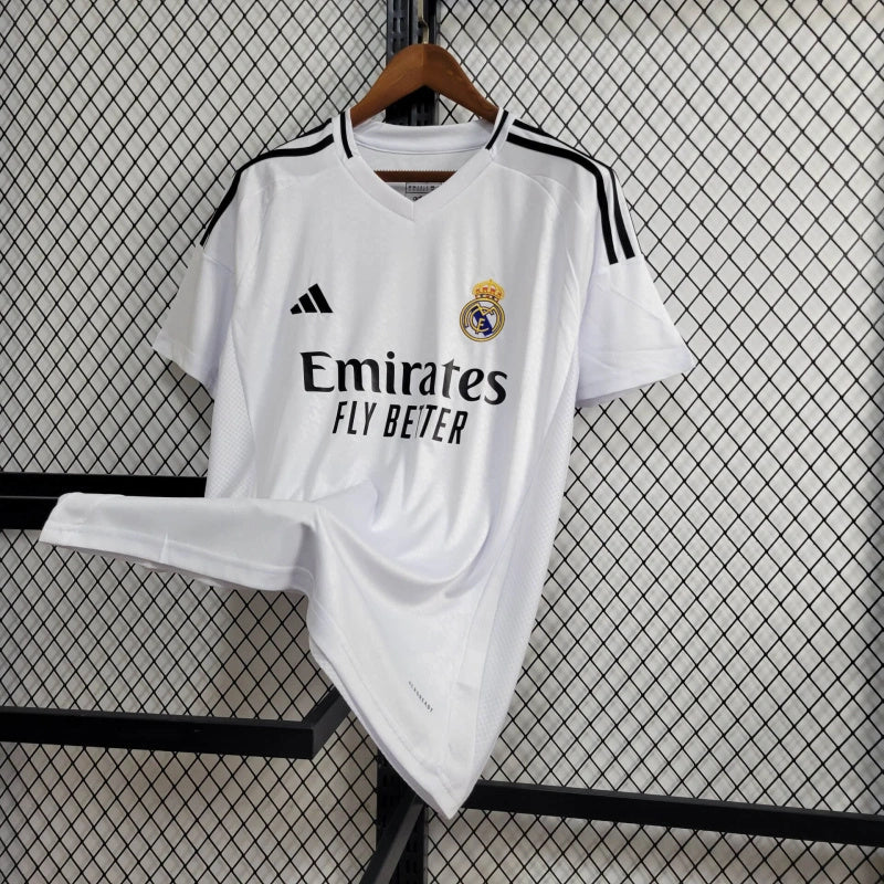 CAMISA LANÇAMENTO DO REAL MADRID 24/25 BRANCO