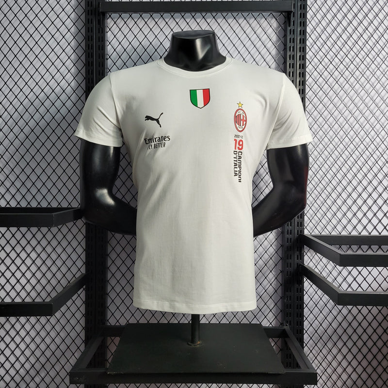 CAMISA DO MILAN 23/24 BRANCO EDIÇÃO ESPECIAL VERSÃO PLAYER