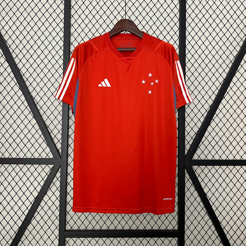 Camisa Cruzeiro Treino Vermelho 24/25