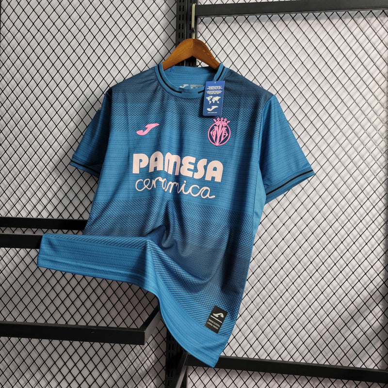 CAMISA DO VILLARREAL 22/23 AZUL ROYAL