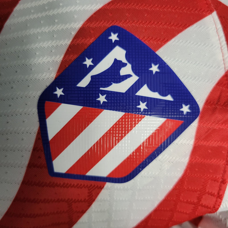 CAMISA DO ATLETICO DE MADRID 22/23 TRADICIONAL VERSÃO PLAYER