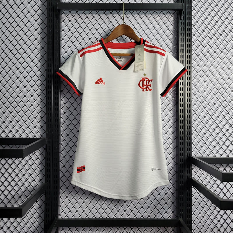 CAMISA FEMININA DO FLAMENGO 23/24 BRANCO