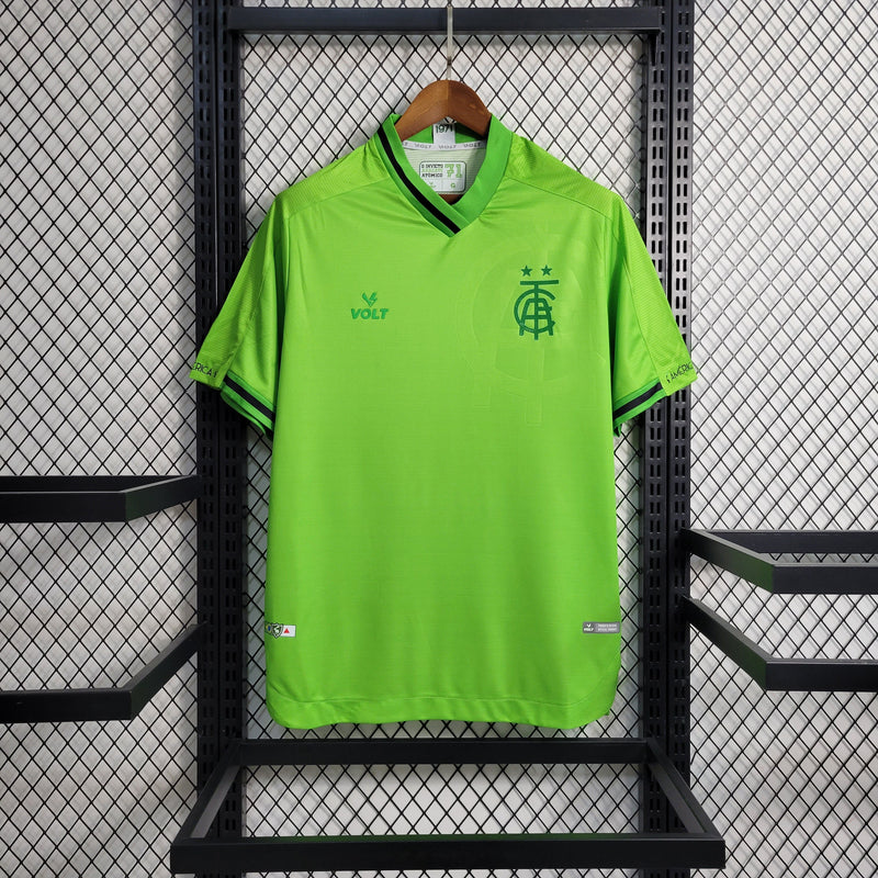 CAMISA DO AMERICA MINEIRO 23/24 VERDE NEON