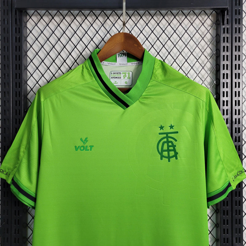 CAMISA DO AMERICA MINEIRO 23/24 VERDE NEON