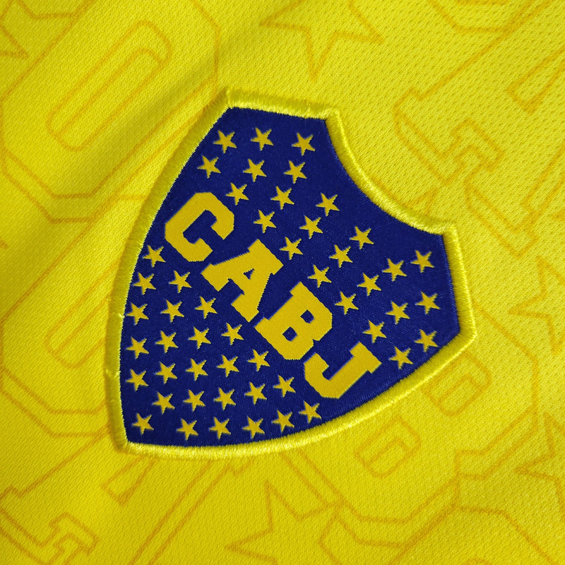 CAMISA DO BOCA JUNIORS 22/23 AMARELO