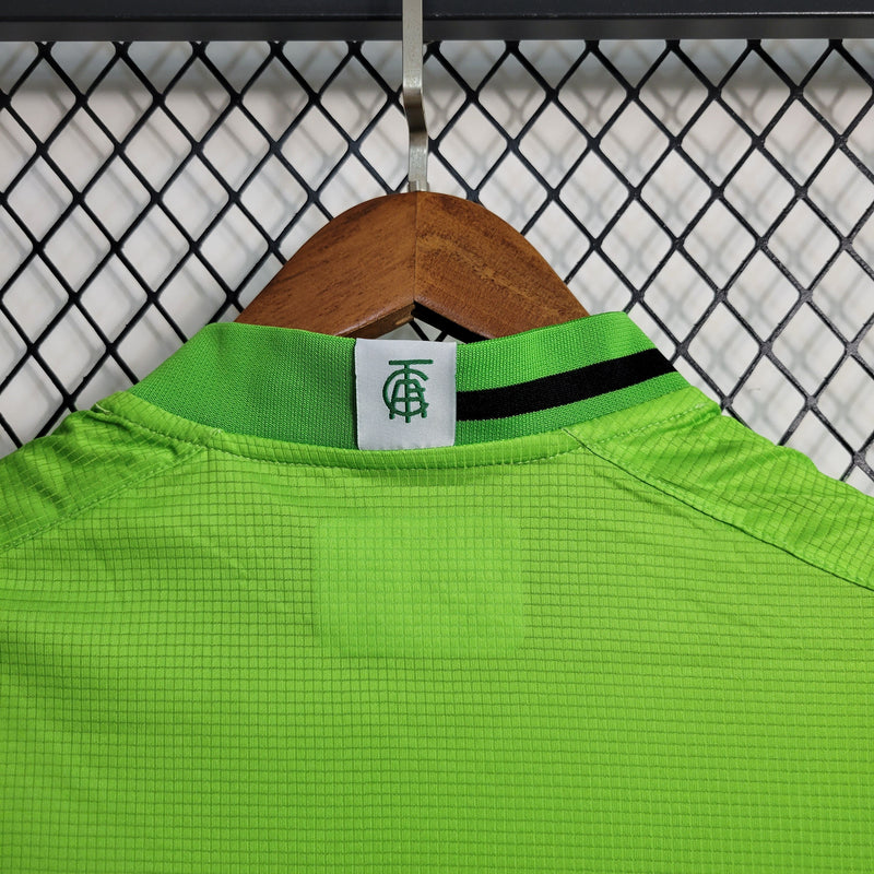 CAMISA DO AMERICA MINEIRO 23/24 VERDE NEON