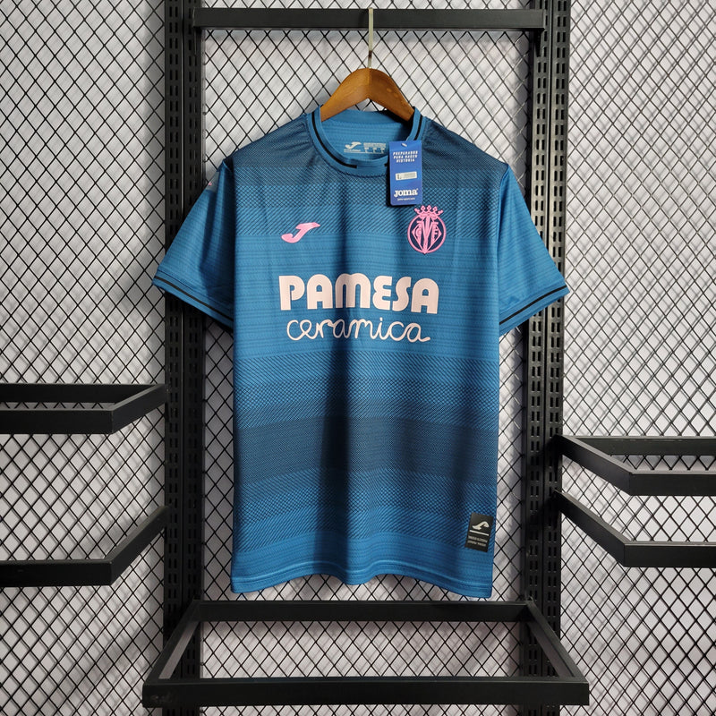 CAMISA DO VILLARREAL 22/23 AZUL ROYAL