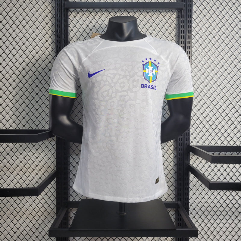 CAMISA DA SELEÇÃO DO BRASIL 22/23 BRANCO VERSÃO PLAYER