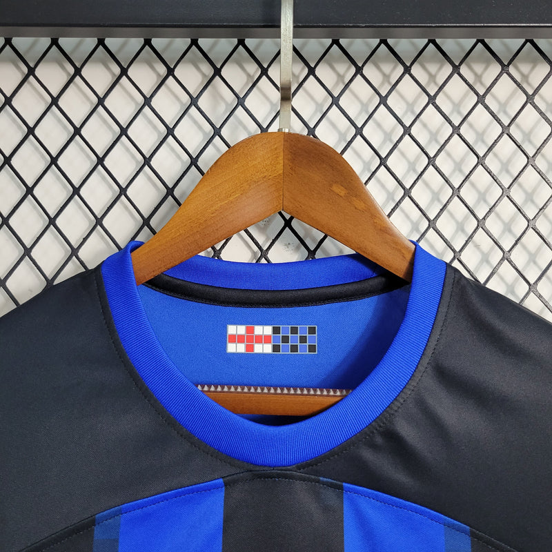 CAMISA DO INTER DE MILÃO 23/24 AZUL